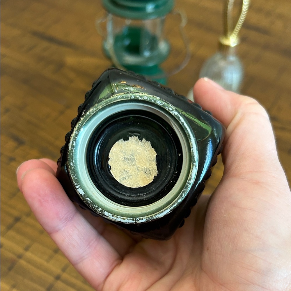 Set of 3 Avon cologne/perfume bottles. Green bottle still has cologne. - Picture 5 of 8